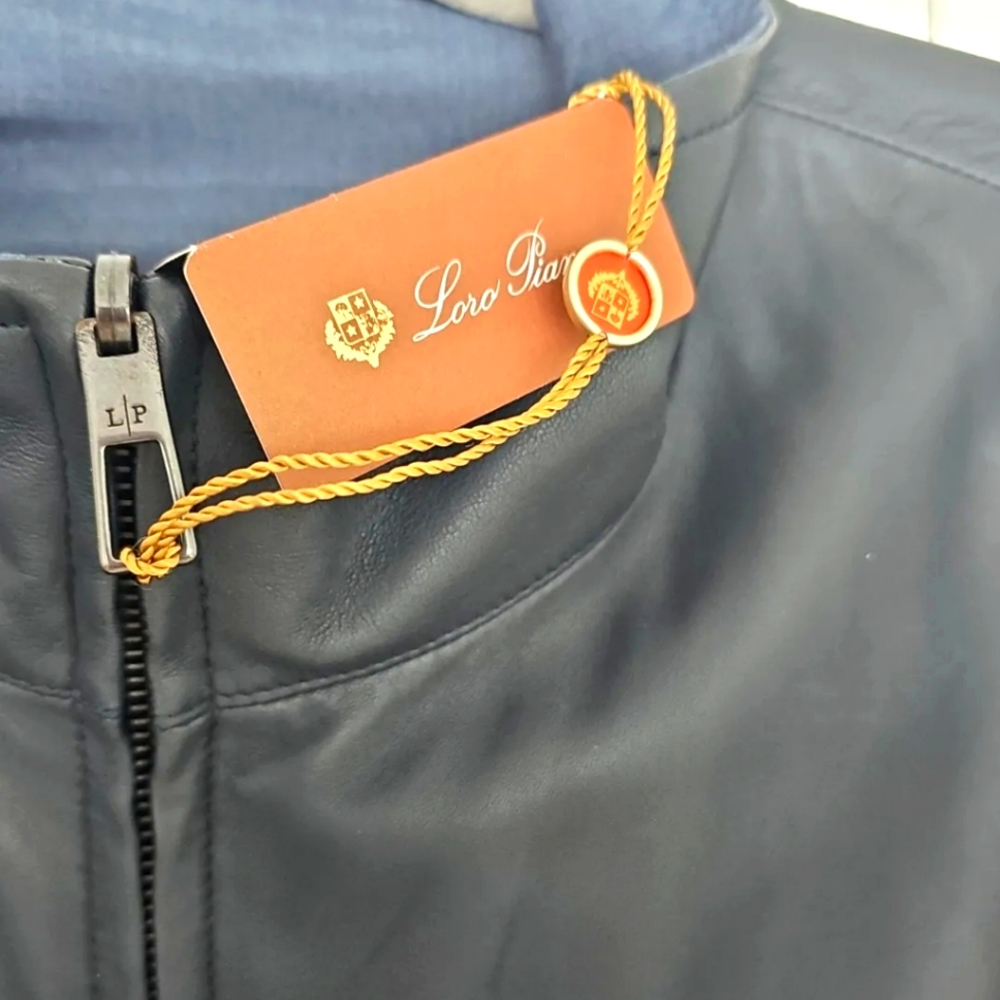 Loro Piana Lamskin XL Reversible jacket NEW NEVER WORN